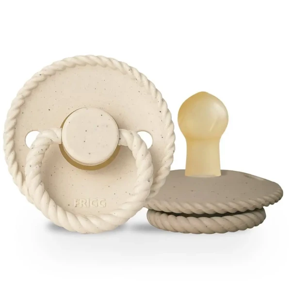 FRIGG DVOJBALENIE CUMLÍKOV MINI MOCHA VANILLA CREAM/ CAPPUCCINO, 0-6M, KAUČUK