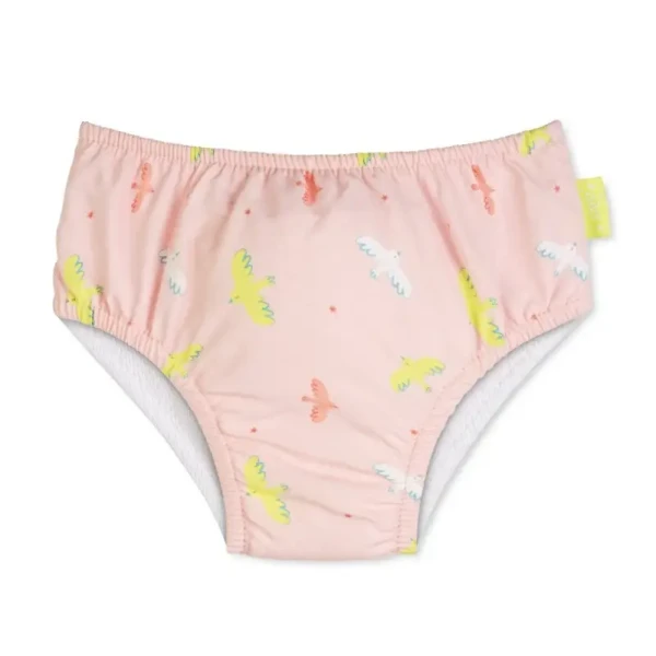 Saro Baby Plienkové plavky s UV ochranou (6-12m) Tropicool Pink