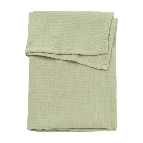 Meyco Mušelínová prikrývka 100 x 150 - Soft olive