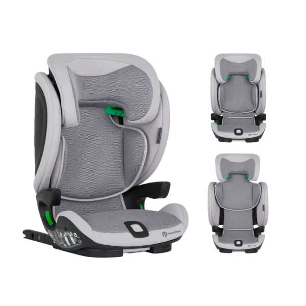 PETITE&MARS Autosedačka Elite Fix Pro i-Size Gentle Grey Air 100-150 cm (15-36 kg)