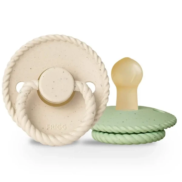 FRIGG DVOJBALENIE CUMLÍKOV MINI MOCHA VANILLA CREAM/ MATCHA LATTE, 0-6M, KAUČUK