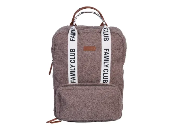 Childhome Prebaľovací batoh Family Club Signature Teddy Soft Brown