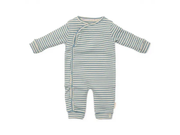 Little Dutch Overal Stone Blue Stripe veľ. 68
