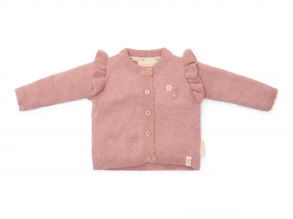 Little Dutch Kardigan pletený Fairy Pink veľ. 74