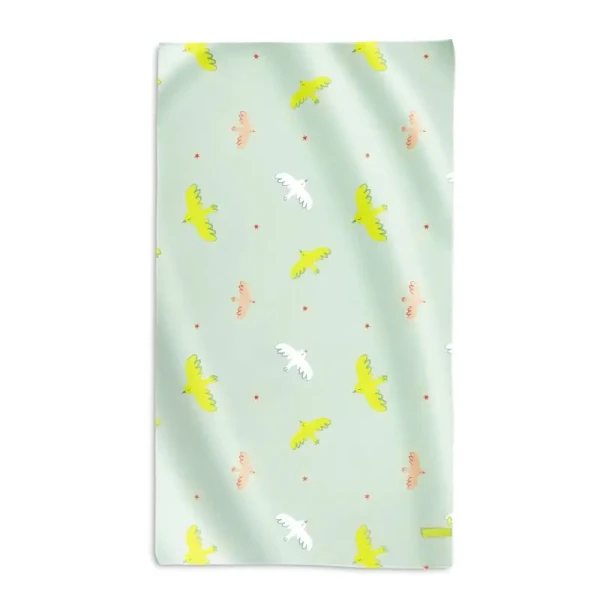 Saro Baby Mikrovláknová osuška 90x160cm Tropicool Green