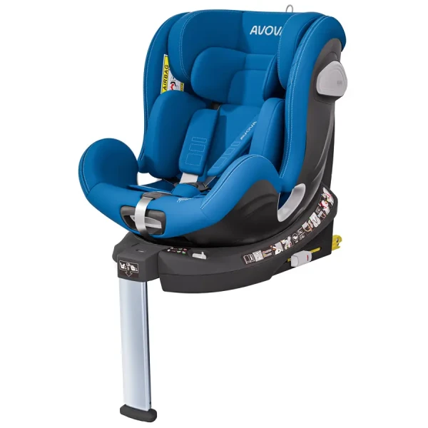 Avova Swan-fix I-SIZE 2025 Summer Blue 40-125cm