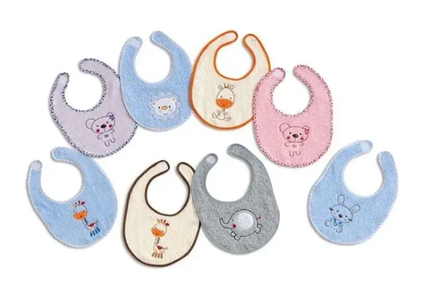 INTERBABY | Bryndák froté velkro 20x30 cm