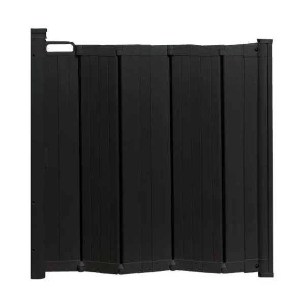 Baby Dan Zábrana Babydan Guard Me Black lamelová 55-89cm samoskládací