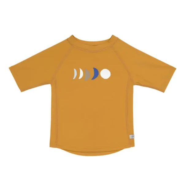 LÄSSIG Short Sleeve Rashguard 2024 moon gold 19-24 mon.