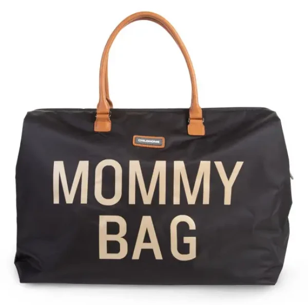 Childhome Přebalovací taška Mommy Bag Black Gold
