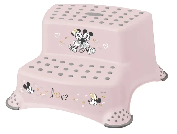 KEEEPER Dvojstupionok k WC/umyvadlu "Minnie", Růžová