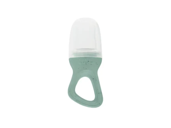 KikkaBoo Kŕmiace hryzátko Platinum Silicone Sage