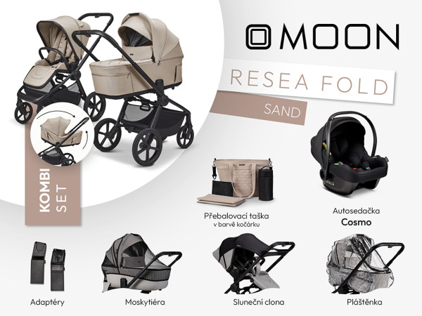 MOON ReSea FOLD kombi set - SAND
