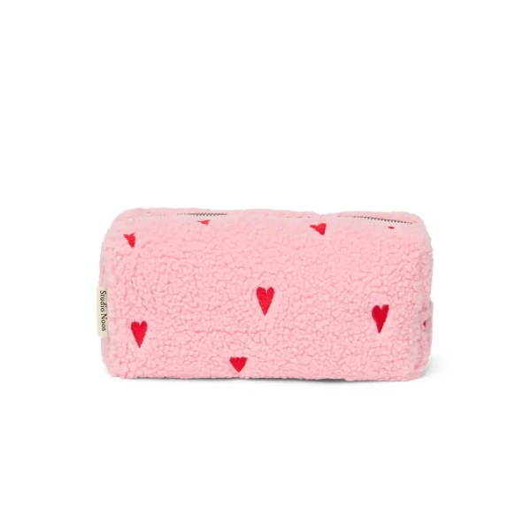 STUDIO NOOS - Puffy POUCH - kabelka Light Pink Hearts