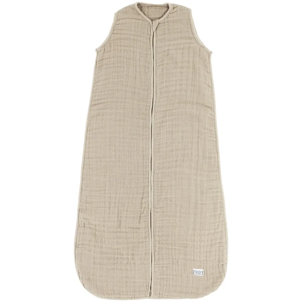 Meyco letný mušelínový spací vak 70 cm - Sand 0.5 TOG