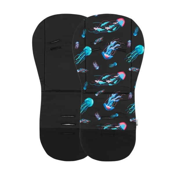 PETITE&MARS Vložka do kočíka Foamy Limited 100 Jellyfish