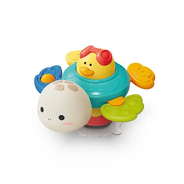 BABYONO Hračka senzorická s prísavkou korytnačka Turtle 6m+