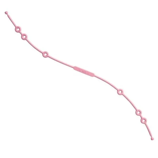 Saro Baby Univerzální silikonová šňůrka Pink