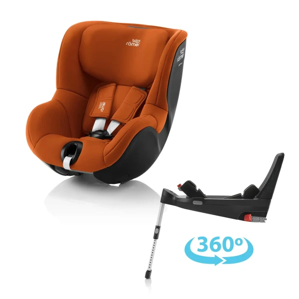 BRITAX Autosedačka Dualfix 3 i-size Bundle Flex 5Z, Golden Cognac
