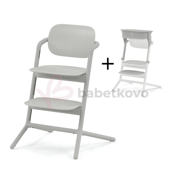 CYBEX LEMO Stolička Suede Grey + učiaca veža