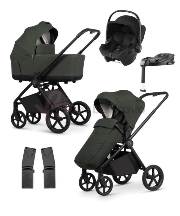 VENICCI CLARO 2 Forest + Autosedačka BRITAX RÖMER Baby-Safe Core + Baby-Safe Core Base