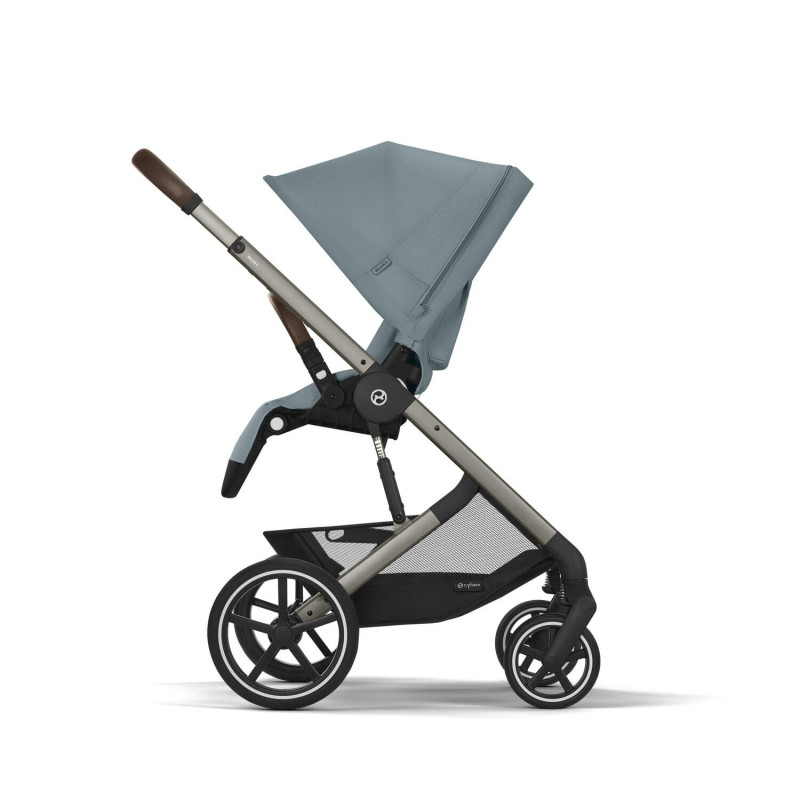 CYBEX BALIOS S LUX Stormy Blue - taupe rám 2025