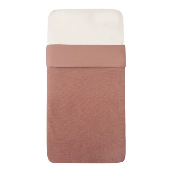 Witlof for Kids deka Tuck-inn (TOG 1,8) 40 x 80 cm Dusty Pink velvet rib