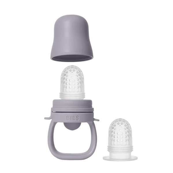BIBS silikonový dudlík na krmení fossil-grey