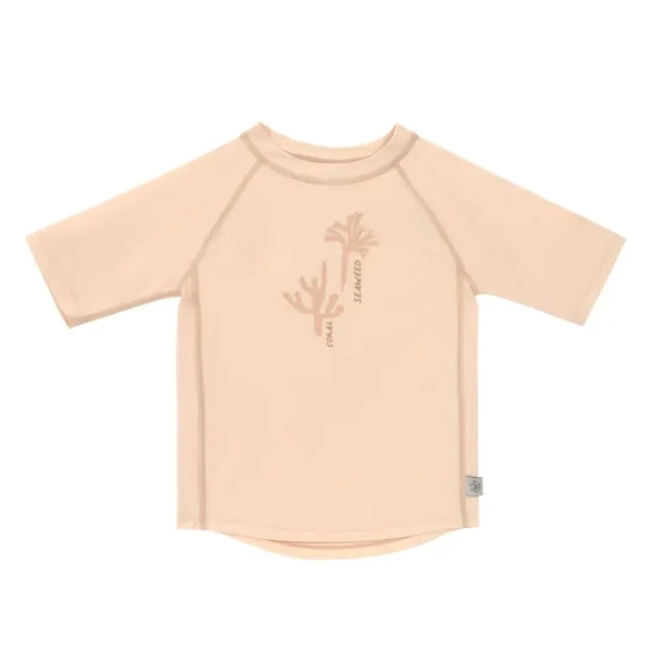 LÄSSIG Short Sleeve Rashguard 2023 corals peach rose 19-24 mon.