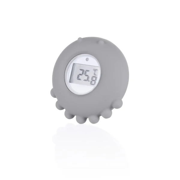 Zopa Silikónový digitálny teplomer 2v1, Dove Grey