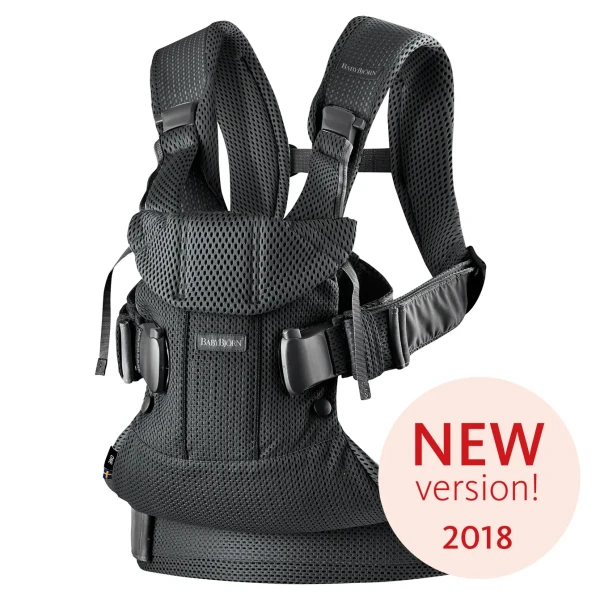 Babybjorn nosítko ONE Black 3D Mesh