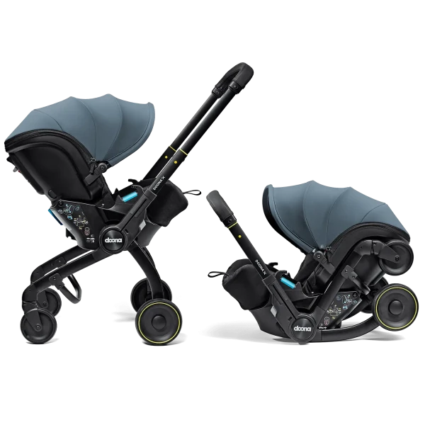 Doona X Autosedačka s integrovaným podvozkom Ocean Blue