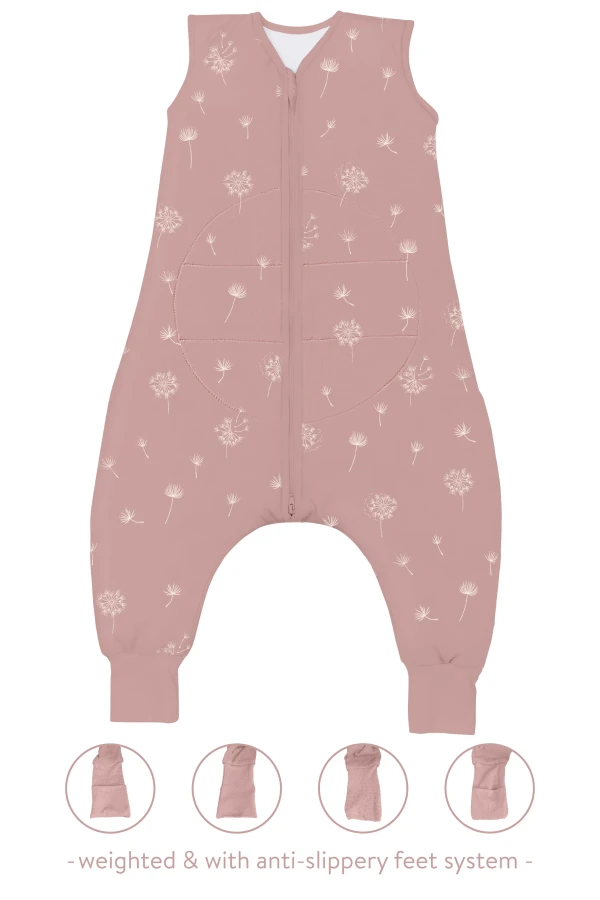 Fillikid Detský overal na spanie dandelion pink vel. 104