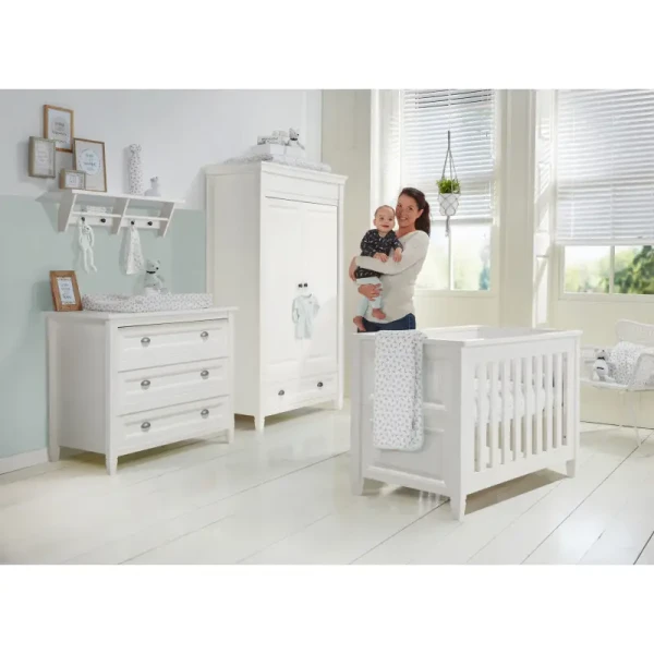 BabyStyle Marbella detská izba (set: postieľka, komoda, skriňa)