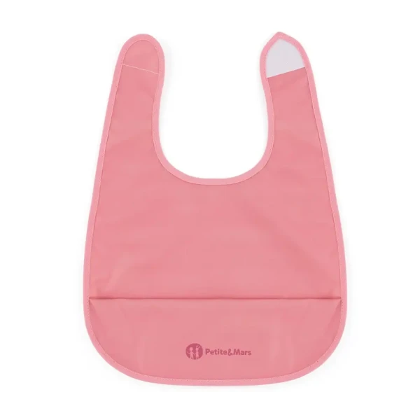 PETITE&MARS Podbradník PU Nate Dusty Rose 6m+