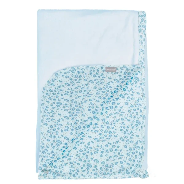 Bebe-Jou Multifunkční pléd Bébé-Jou Leopard Blue