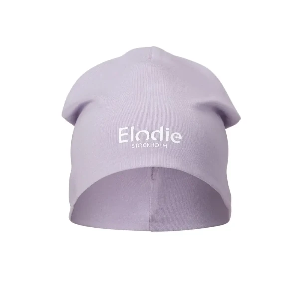 Elodie Details Bavlnená čiapka Logo Beanies - Lavender Love 0-6 mesiacov