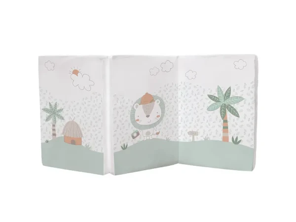 KikkaBoo Skládací matrace 60x120x5 cm Jungle King