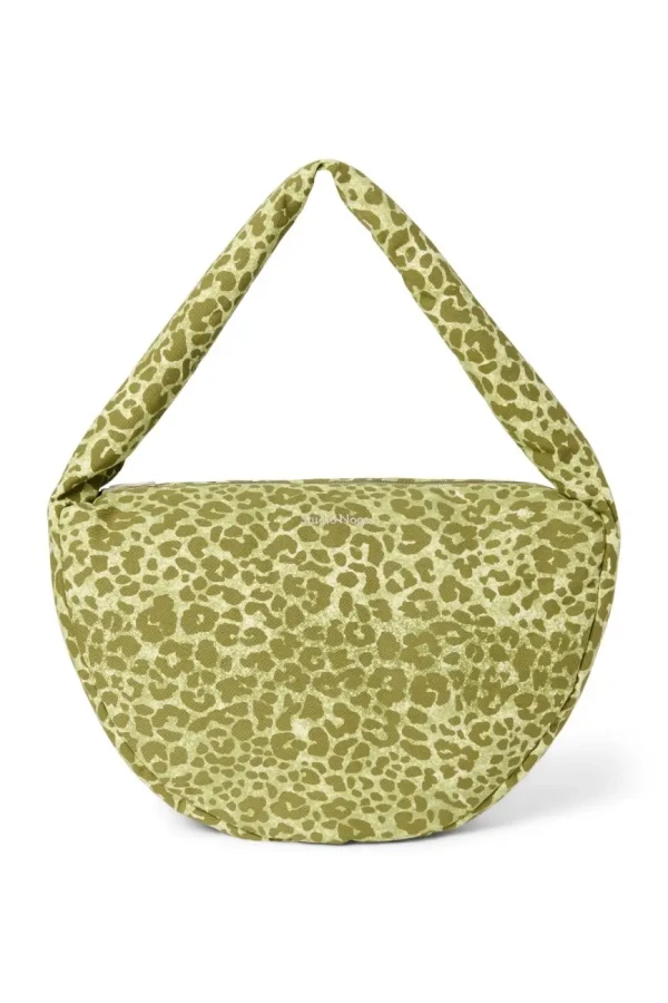 STUDIO NOOS - Cotton Cross Body bag Green Leopard