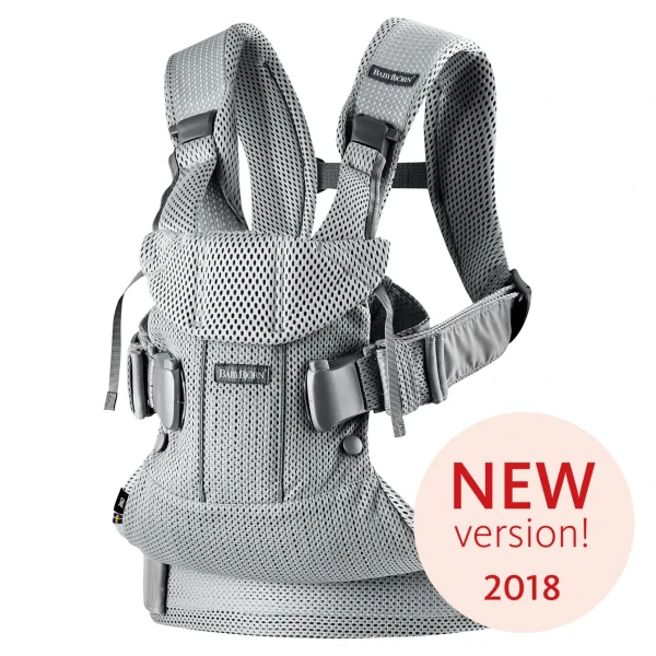 Babybjorn nosítko ONE Silver 3D Mesh