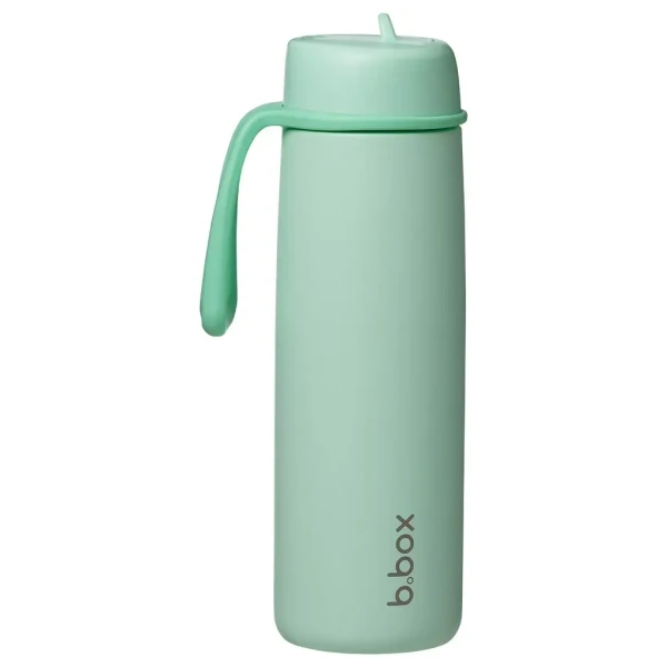 Nerezová termolahev s brčkem 690 ml - spearmint