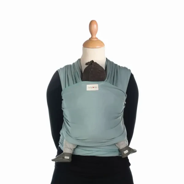 Babylonia Nosítko TRICOT-SLEN ORGANIC Silver Blue