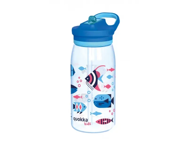 Quokka Plastová láhev s pítkem Glow Kids Sea Life 580 ml