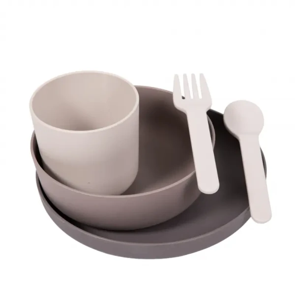 BO Jungle Jídelní sada CPLA 5ks Grey