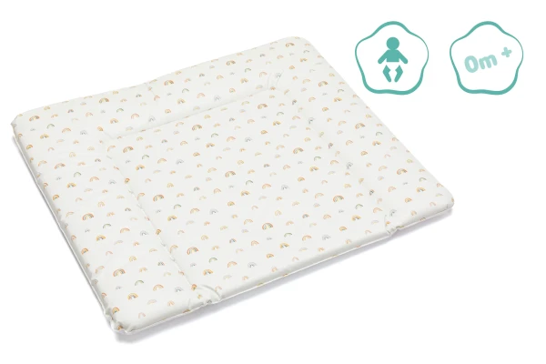 Fillikid Prebaľovacia podložka softy large rainbow beige 75x85 cm