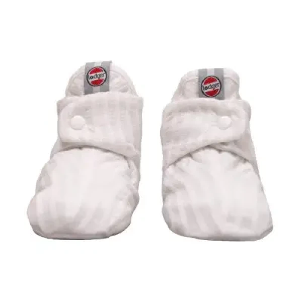 LODGER Slipper Seersucker Cloud Dancer 3 - 6 měsíců
