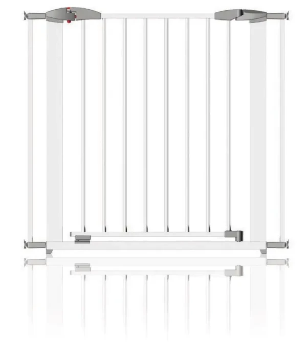 CLIPPASAFE Zábrana Swing kovová 72.5-95cm, White