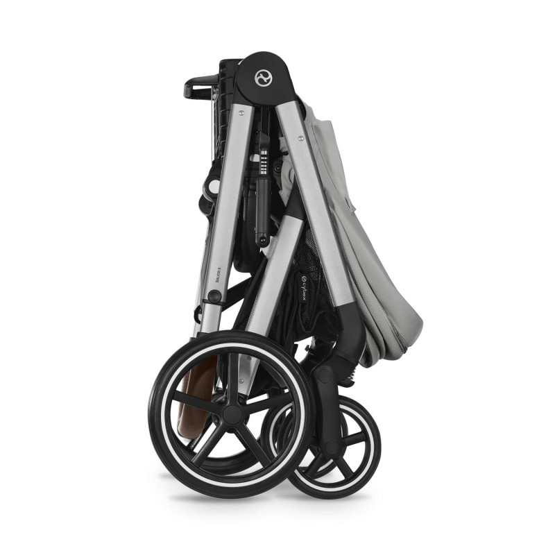 CYBEX BALIOS S LUX Stone Grey - silver rám 2025