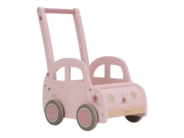 Little Dutch Auto vozík dřevěný Pink