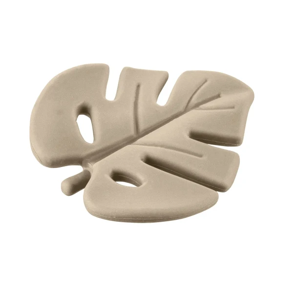 Zopa Silikónové hryzátko Leaf, Sand Beige